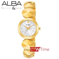 ALBA Ladies นาฬิกาข้อมือผู้หญิง สแตนเลสแท้ รุ่น AH8360X1 (สีทอง)