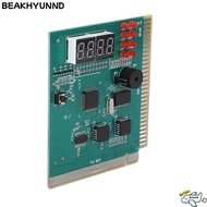 BEAKHYUNND POST Code Display, LED Display with Cable PC Diagnostic Card, Practical 4 Digit Display P