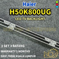 HAIER H50K800UG TV LED BACKLIGHT BARU READY STOCK