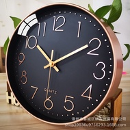 12 Inch Clock Clock Wall Clock Quartz Clock Modern Minimalist Plastic Living Room Digital lok26.4.1