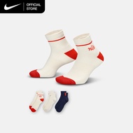 Nike Women's Everyday Plus Cushioned Ankle Socks (3 Pairs) - Multi-Color [HV6887-902]