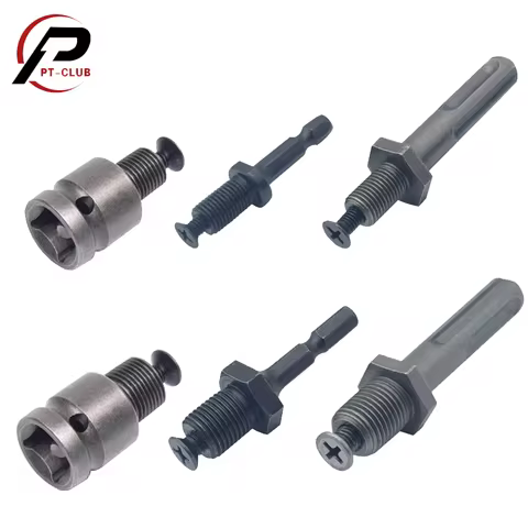 1/2"-20UNF / 3/8''-24UNF Thread Quick Change Adapter For Impact Wrench Conversion SDS-Plus / Hex / S