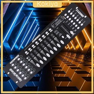 [Kokiya] Dmx 512 DJ Light Controller Operator Console Controller 192CH Aluminum Alloy Lighting Mixer Board Console for Party Djs Pub