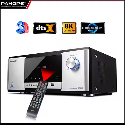 7.1-channel home theater amplifier, featuring high-definition decoding and Dolby Atmos surround BT U