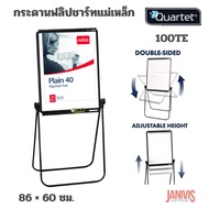 กระดานฟลิปชาร์ทแม่เหล็กรุ่น 100TE QUARTET FLIPCHART EASEL UNIMATE 100TE (86*60ซม.)