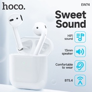 HOCO EW74 TWS True Wireless  Headset Bluetooth Headphones BT5.4 Built-In Microphone  Touch HD Stereo