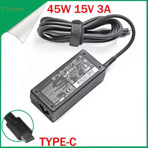 15V 3A 45W USB Type C AC Power Adapter for HP Spectre 12-a000 x2 13-v000 Laptop Charger TPN-CA01 918