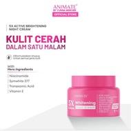 Animate 5X Active Whitening Night Cream