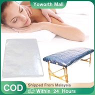 Disposable Bed Sheets 100pcs / Spa Massage Table Covers Plastic Non Woven / Waterproof Salon Studio 