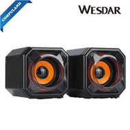 Wesdar CS2 Fashion & Colorful Computer Speaker qzaU