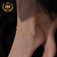18k Gold Anklet For Women New Jewelry