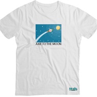 AXIE INFINITY TO THE MOON PRINTED TSHIRT EXCELLETN QUALITY (AAI26)