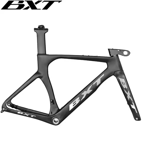 BXT Full Carbon Fiber TT Bike Frame, Time Trial Racing Frame, Disc Brake, Road Bicycle, Triathlon, T