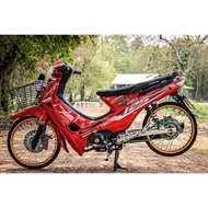 Decal Small Wave 2004 Car Sticker Wave 125 Red Car Sticker