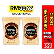 NESCAFE GOLD Refill Pack 170g (Rich Aroma Smooth Taste) Soluble Coffee/ Nescafe Gold Kopi Segera / Instant Coffee