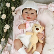 Lifereborn แนวโน้มใหม่ 18 ทารกแรกเกิด Reborn ตุ๊กตาเด็กทารกซิลิโคน Handmade ที่สมจริง Reborn ตุ๊กตาส