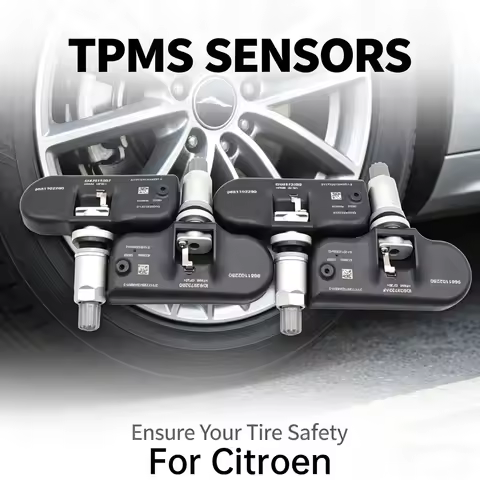 For Peugeot 207 307 407 508 607 Citroen C4 C5 C6 C8 Lancia Phedra 433MHz New Car TPMS Tire Pressure 