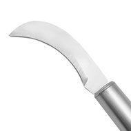 High quality stainless steel curved banana knife pineapple knife stainless steel crescent cut banana