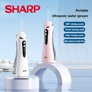 Sharp Water Flosser 5 Units 3 Modes 300ml Water Flosser for Oral Hygiene Clean between Teeth Periodo