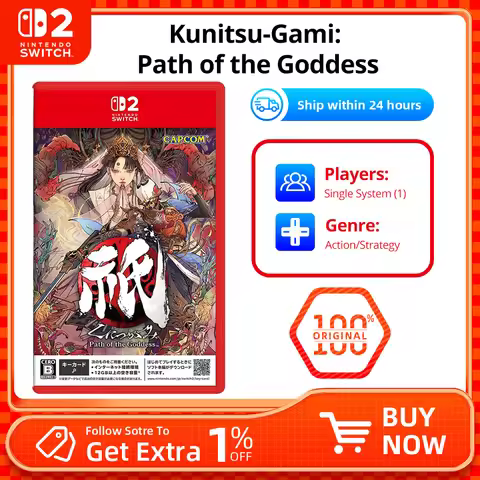 Nintendo Switch Game Deals-Kunitsu-Gami Path of the Goddess-100% Original Physical Game Card Action