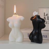 Torso Table Scented Vivid Artistic Statue Naked Home Decoration Body Paraffin Ornaments Woman Emulational Candle Shape