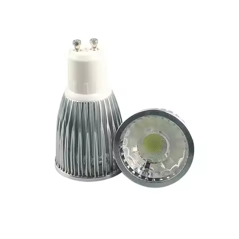 Dimmable LED Spot Light GU10 3W 5W 7W GU5.3 E27 220V MR16 12V COB Chip 30 Beam Angle Spotlight LED B