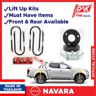 Front Rear Lift Up 2"4WD Suspension Shocks Struts Nissan Navara NP300 Accessories Navara D40 Wheel S
