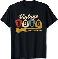 Vintage 1966 59th Birthday Gifts for Men Women 59 Year Old T-Shirt Custom Printed Graphic T Shirts V