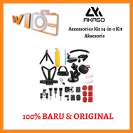 Akaso Accessories Kit 14-in-1 Kit Original Akaso Action Cam Accessories