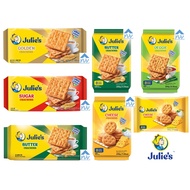 Julie's Golden Crackers 368g / Sugar Crackers 343g / Butter Crackers 395g