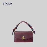 Polo Ralph Lauren - Lauren กระเป๋าผู้หญิง Crossbody Bag-Scarf-Trim Small Tayler Crossbody Bag รุ่น WALRBAG03520208 สีแดง