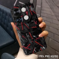 Case hp Itel P65 4G 2024 Latest Softcase Itel P65 4G 2024 Silicone hp P65 4G Latest Motif 2024