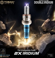 TOBAKI Spark Plug DOUBLE Iridium LC135 Y15ZR VF3i WAVE 125 DASH 110 FUTURE 125 Fi RFS NMAX NVX155 Y1