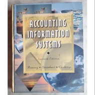 Textbook English Accounting Information Systems 7th Edition (Pre-Owned)