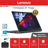 TERBARU!! LAPTOP TOUCHSCREEN LENOVO X1 YOGA CORE I5 GEN 8TH RAM