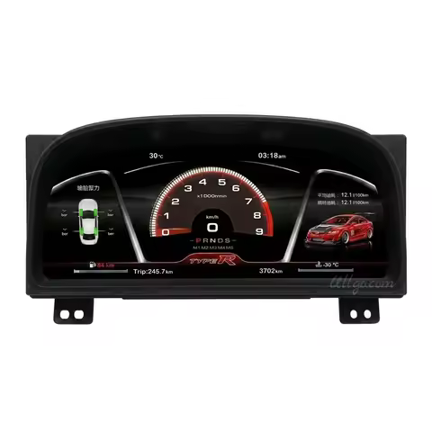 Digital Cluster for Honda Civic 8th Gen 2006-2011 FA1 FD1 FD4 FG1 Virtual Speedometer