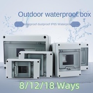 8 Ways IP65 Outdoor Waterproof Electrical Distribution Box Plastic Switch Meter Junction Box Iron Po