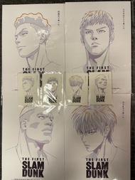 男兒當入樽 The First Slam Dunk 日本印刷海報+明信片 poster + postcard 流川楓三井壽赤木宮城良田