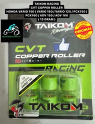 TAIKOM RACING CVT COPPER ROLLER PULLEY ROLLER HONDA VARIO 125/150/160 PCX 150/160 ADV 150/160 RACING
