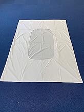 Commercial Duvet Cover (TV Type Center Hollow Type), White, Single Long, 59.1 x 86.6 inches (150 x 2