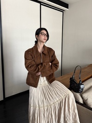 ฤดูร้อน Blue Tide Rain Smbl Rain Vintage Motorcycle เสื้อแจ็คเก็ต เสื้อท่อนบน เสื้อแจ๊กเก็ตหนังกลับ