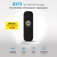 Modem Wifi 8372 Megafone Unlock 4G Free Telkomsel 14gb (**)