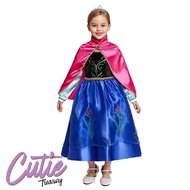 CUTIE - Princess Anna Winter Dress / Frozen Kids Costume I