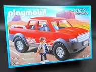 Playmobil 2013年 摩比 5615 紅色 皮卡 USA Pick Up 汽車 貨車 A128