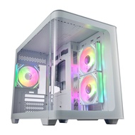 FSP S380 mATX T.G PC Case + FSP VITA 750GM ATX3.1 (PCIe5.1) 80+ Gold Fully Modular PSU CASE + PSU CO
