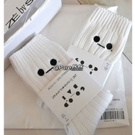 Bai Jingting Inspired Smile Face Socks - Warm Mid-Tube Design for Women