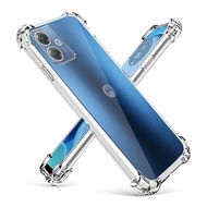 For Motorola Moto G14 Case Clear Shockproof Soft Silicone Phone Case for Moto G10 G13 G20 G23 Coque 