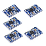 HiLetgo 5pcs HXJ8002 Papan Penguat Mini 3W Modul Penguat Kuasa Audio Saluran Tunggal Gantikan PAM840