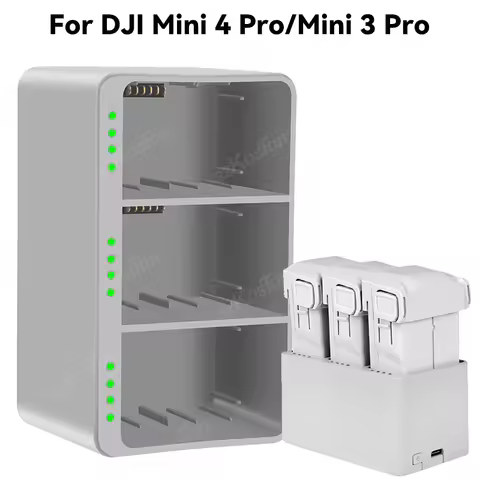 For DJI Mini 4 Pro/Mini 3 Pro Battery Charging Hub Drone Battery Charger Charge for DJI Mini 4 Pro/M