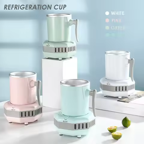 Electric Summer Drink Cooler Kettle Drink Chiller Portable Quick Electric Beverage Cup Cooler Ice Ma